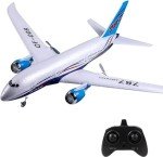 OTTCCTOY RTF RC Plane, 3CH Remote Control 787 dreamliner Airplane Indoor Outdoor 2.4GHz Radio Control Aircraft for Kids Boys Beginner