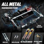 Hosim 1:10 Brushless RC Cars for Adults, 68+KMH Remote Control Car Fast, 4WD All Terrain Rc Trucks Off Road Waterproof Hobby Grade Large Racing Buggy Toy Gift Monster Trucks-Upgradeable to 3S Battery