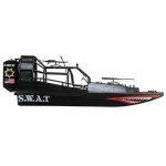 Pro Boat Aerotrooper 25" Brushless RC Air Boat RTR, PRB08034, Black