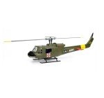 Helidirect FlyWing UH-1 Iroquois V4 Scale Helicopter RTF - FlyWingRC Remote Control Helicopter for Adults (Green)