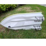 CRESEAPRODUCTS S80 Brushless Motor Super Speed Saltwater RC Fishing Bait Boat with GPS for Surf Fishing with Bait Tray,2x10,000mah Battery,IP 66 Waterproof,500M Range,5 Meters/Second