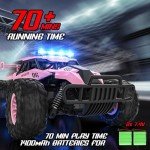 BLUEJAY Remote Control Car for Boys 8-12, RC Cars, 1:12 Monster RC Truck Off Road with LED Headlight and Rechargeable Battery Gifts for Adults Boys