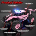 BLUEJAY Remote Control Car for Boys 8-12, RC Cars, 1:12 Monster RC Truck Off Road with LED Headlight and Rechargeable Battery Gifts for Adults Boys