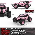 BLUEJAY Remote Control Car for Boys 8-12, RC Cars, 1:12 Monster RC Truck Off Road with LED Headlight and Rechargeable Battery Gifts for Adults Boys