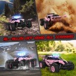 BLUEJAY Remote Control Car for Boys 8-12, RC Cars, 1:12 Monster RC Truck Off Road with LED Headlight and Rechargeable Battery Gifts for Adults Boys