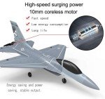 RCSHOBBY RC Plane 4 Channel RC Airplane 2.4Ghz RC Jet Ready to Fly F-16 Fighter Falcon Remote Control Airplane for Adults with X-Pilot Stabilizer System & One Key Aerobatic, Best Gift for RC Hobbyist