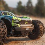 ARRMA RC Truck 1/10 VORTEKS 4X4 223S BLX BRUSHLESS Stadium Truck RTR (Battery and Charger Not Included) with DSC, Teal, ARA4305V4T2