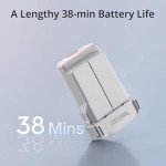 DJI Mini 3 Quadcopter Drone with DJI RC Remote Controller and 128GB Memory Card- Lightweight and Foldable Mini Camera Drone with 4K HDR Video, True Vertical Shooting (2 Items)