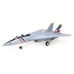 E-flite RC Airplane F-14 Tomcat Twin 40mm EDF BNF Basic Transmitter Battery and Charger Not Included EFL01450
