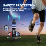 Rocket Launcher, 200 Feet of Flight Altitude, Model Rocket Kits with Launch Set, Ultra-high Flying Air Toy Outdoor Toys for Ages 8-13, Birthday Gift for Kids Boys & Girls