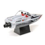Pro Boat Sprintjet 9" Self-Righting Deep-V Jet Boat Brushed RTR Ready to Run Silver PRB08045T1