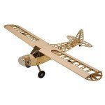 Viloga RC Balsa Airplane Kit Piper Cub J3, Laser Cut 46" Wooden Model Airplanes Kits to Build for Adults, DIY Unassembled RC Plane for Hobby Fly (KIT Only)