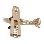 Viloga RC Balsa Airplane Kit Piper Cub J3, Laser Cut 46" Wooden Model Airplanes Kits to Build for Adults, DIY Unassembled RC Plane for Hobby Fly (KIT Only)