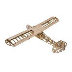 Viloga RC Balsa Airplane Kit Piper Cub J3, Laser Cut 46" Wooden Model Airplanes Kits to Build for Adults, DIY Unassembled RC Plane for Hobby Fly (KIT Only)