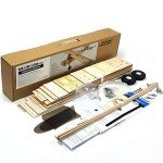 Viloga RC Balsa Airplane Kit Piper Cub J3, Laser Cut 46" Wooden Model Airplanes Kits to Build for Adults, DIY Unassembled RC Plane for Hobby Fly (KIT Only)