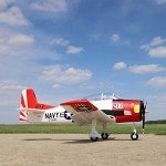 E-flite RC Airplane T-28 Trojan 1.2m BNF Basic Transmitter Battery and Charger Not Included with Smart EFL18350