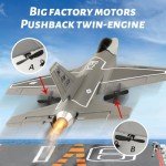 RC Airplane,Remote Control Plane RTF,2.4Ghz 3 Channels Remote Control Airplane F16,Easy to Fly RC Plane for Kids Adults Beginner