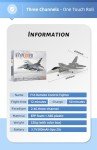 RC Airplane,Remote Control Plane RTF,2.4Ghz 3 Channels Remote Control Airplane F16,Easy to Fly RC Plane for Kids Adults Beginner