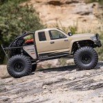 Axial RC Crawler 1/6 SCX6 Trail Honcho 4 Wheel Drive RTR (Transmitter and Receiver Included, Battery and Charger Not Included), Sand, AXI05001T2, Trucks Electric