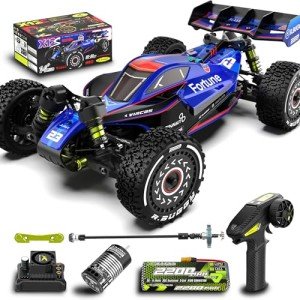 VIRCAS RLAARLO 1/12 Brushelss RC Cars for Adult Top Speed 50+ MPH RC Car All Terrain RC Buggy Off-Road Hobby Trucks 4x4 Remote Control Car Waterproof Truck with 3S Battery