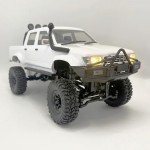 WPL C64-1 RC Crawler 1/16 Scale RC Truck Off Road RC Rock Crawler 4x4 Remote Control Pickup All Terrain RTR 260 Motor Upgraded Chassis Proportional Control 2.4GHz Axle Mounted Servo Adult