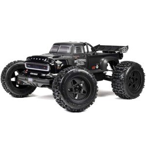 ARRMA RC Truck 1/8 Notorious 4X4 6S BLX BRUSHLESS V6 Stunt Truck RTR (Battery and Charger Not Included), (Black), ARA8611V6T1