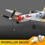 RCSHOBBY RC Plane 4 Channel Remote Control Airplanes 2.4Ghz Ready to Fly P-47 Thunderbolt WWII RC Airplanes for Adults Beginners with Xpilot Stabilization System & One Key Aerobatic