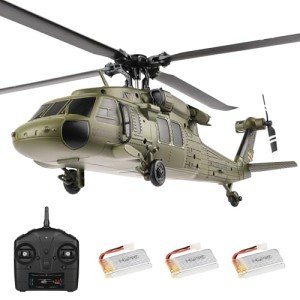 HI-REEKE K170 RC Helicopter, UH60L Remote Contro Helicopter Model Plane Toy for Men
