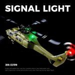 HI-REEKE K170 RC Helicopter, UH60L Remote Contro Helicopter Model Plane Toy for Men