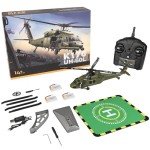 HI-REEKE K170 RC Helicopter, UH60L Remote Contro Helicopter Model Plane Toy for Men