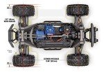 TRAXXAS Maxx Wide Green 1:10 RC Model Car Monster Truck 4WD RTR 2.4GHz