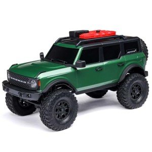 Axial RC Truck 1/24 SCX24 Ford Bronco 4X4 RTR Brushed Rock Crawler (Battery & Charger Included), Green, AXI00006V2T5