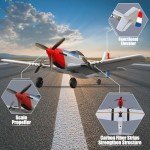 VOLANTEXRC RC Plane for Beginners, 3-CH P-51D Mustang RC Airplanes for Adults and Kids, Easy to Fly, Stable and Durable, Suitable for Outdoor Activity