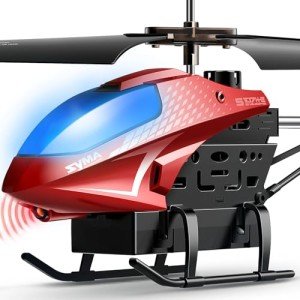 SYMA S107H-E RC Helicopter, Remote Control Helicopter with 40 Mins Flight Time(2 Batteries), Auto Obstacle Avoidance, 7 LED Lights and Altitude Hold, Gifts Toys for Boys Girls