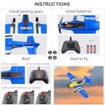 HAWK'S WORK 3 Channel RC Plane P-51D Mustang