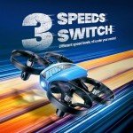 Veeniix V995 Mini Drones for Kids 8-12 and Beginners,Indoor RC Quadcopter,Small Helicopter Plane with 3D Flips,360° Rotation,Circle Fly,Auto Hover,Headless Mode and 3 Batteries,Gift for Boys and Girls