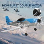 RC Airplane,Remote Control Airplane RTF,RC Plane with Gyro,3 Channel Stable to Flight Remote Control Plane for Kids Boys Beginner Adults