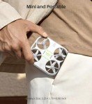 SYMA Kids Drone with LED Lights - X880 Indoor Drone with Altitude Hold, Easy to Fly Quadcopter with Full Protection, 360° Flips RC Helicopter UFO Gift for Adults Beginners