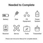 E-flite RC Airplane Ultra Stick 1.1m Almost-Ready-to-Fly EFL14025 Airplanes ARF Electric