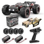 HYPER GO 14210 H14BM V3 1/14 Brushless RC Cars for Adults Fast 50 mph, RC Trucks 4X4 Offroad Waterproof, Electric Powered High Speed RC Car, Fast Extreme RC Truggy with 3S Battery for Snow Sand