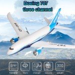 QF008 787 Remote Control Fixed-Wing Aeroplanes Aircraft Boeing 787 Three-Channel High-Flying 1000 Meters Special Connection Roll Epp