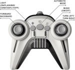 Cyber Style Truck RC Cars Metal Alloy Electroplating Truck 1:16 Dual Motor Remote Control Car 2.4 GHz -2WD All Terrain RTR Trucks Light-Light Effect 25° Angles Cyber Off - Road Wagon Ideal Gift