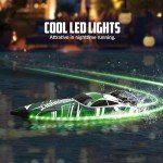 VOLANTEXRC Brushless RC Boats for Adults, 35+MPH Fast Remote Control Boat for Lakes, Full Proportional Boat High Speed RC Boat for Adults (79706)