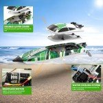 VOLANTEXRC Brushless RC Boats for Adults, 35+MPH Fast Remote Control Boat for Lakes, Full Proportional Boat High Speed RC Boat for Adults (79706)