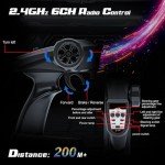 YIYBM 1/14 RC Brushless Cars for Adult Speed 50 MPH，RC Short-Course Truck All Terrain Off Road Hobby Electric Off-Road Trucks 4WD Waterproof Remote Control Car with Two 3S Battery