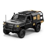 SVERTIBO 1/12 Scale RC Crawler, MN-82S LC79 RTR RC Truck 4x4 Off Road Vehicles 2.4GHz RC Rock Crawler Car with LED Lights, 7.4V 1200mAh Battery for Adults Hobby Toys (Black)