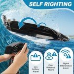 Podleer RC Boat for Adults-Remote Control Boat for Lakes-High Speed 25+ KPH-Toys for Ages 8-13 (Blue)