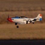 HobbyZone RC Airplane P-51D 450mm RTF (Battery and Charger Included) HBZ-1251