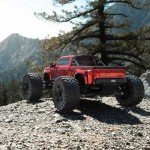 ARRMA RC Truck Big Rock 6S 4WD BLX 1/7 Monster Truck RTR (Battery and Charger Not Included) Red, ARA7612T2