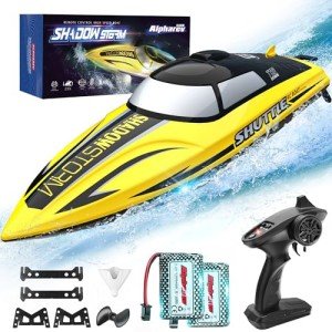 ALPHAREV R208 Fast RC Speed Boat for Pools